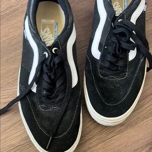 Vans Black and White Classic Skate Sneakers